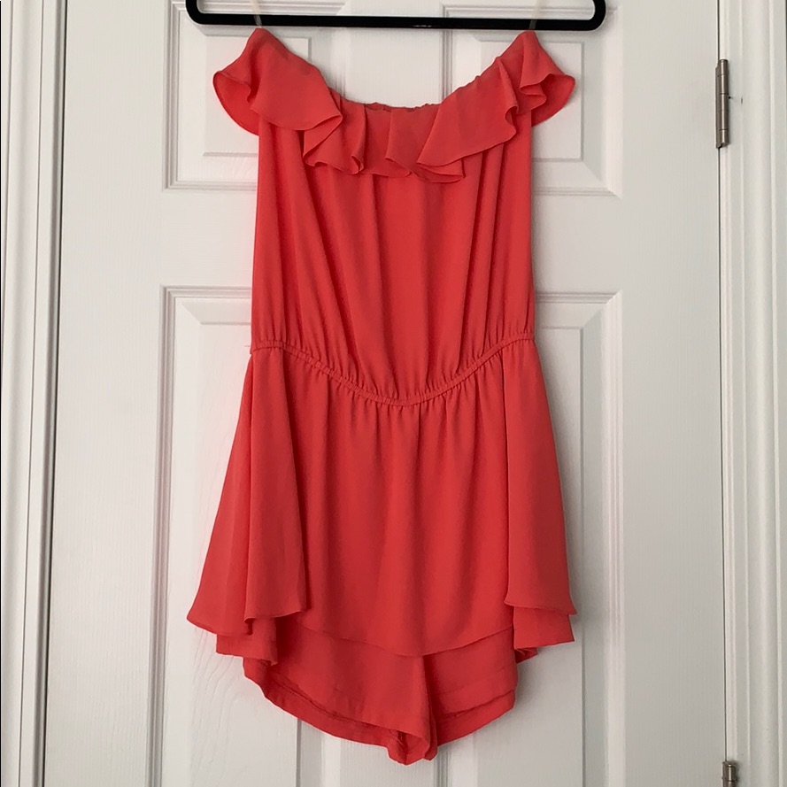 Off Shoulder Romper